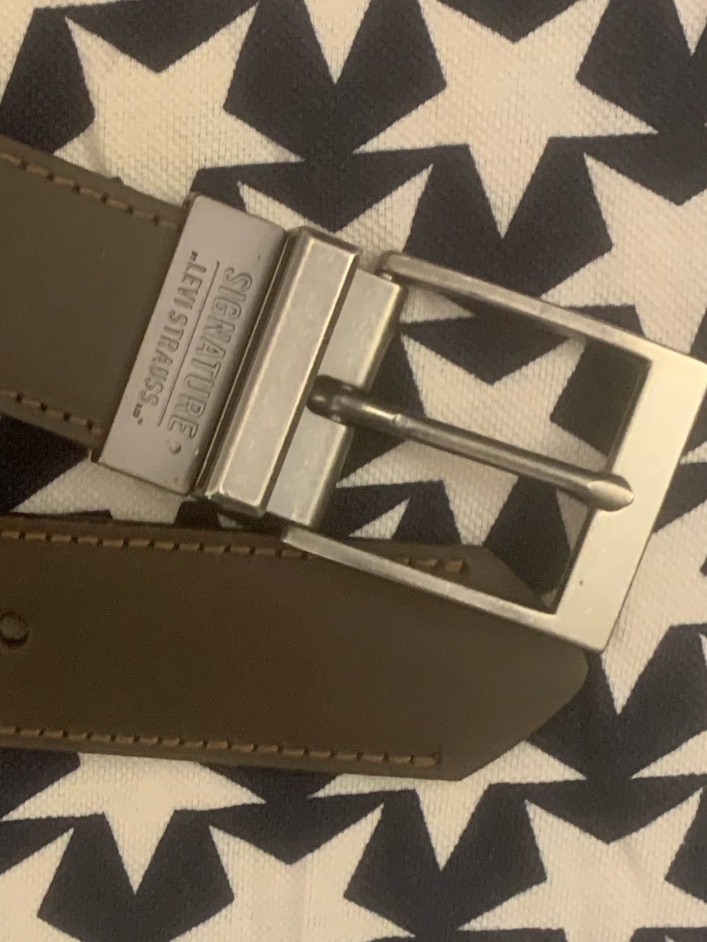 LEVI STRAUSS Signature Leather Reversible Belt